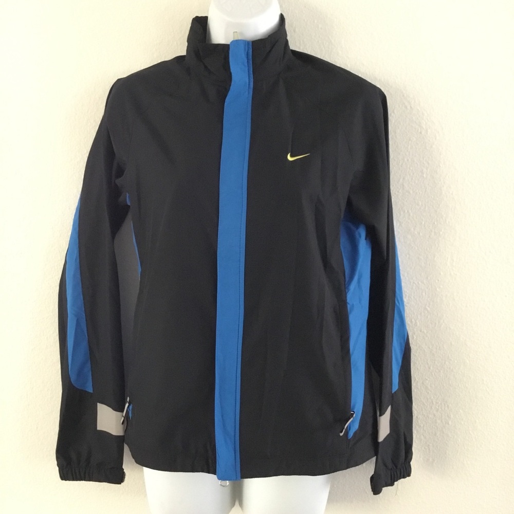 Nike Women’s Windbreaker Zip-Front Athletic Jacket